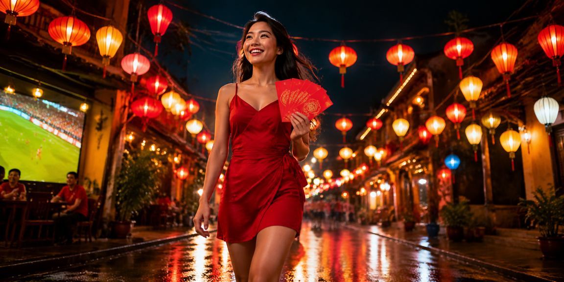 Người chơi tại Mũi Né nhận tiền thưởng đỏ và kiểm tra số dư tài khoản tại chợ đêm